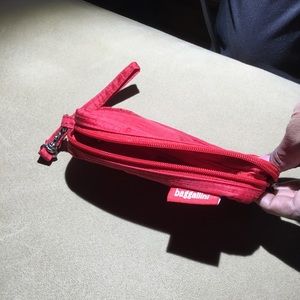 Cosmetics portable wristlet bag